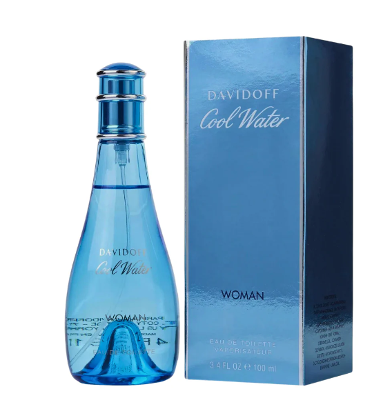 COOL WATER FOR WOMEN EDT 100ML (M) DAVIDOFF