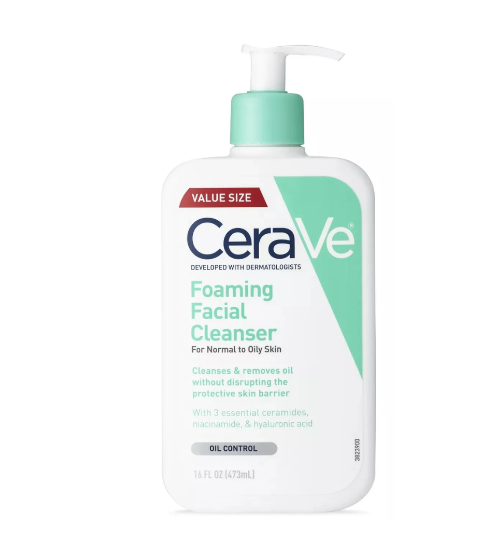 Foaming Facial Cleanser de CeraVe